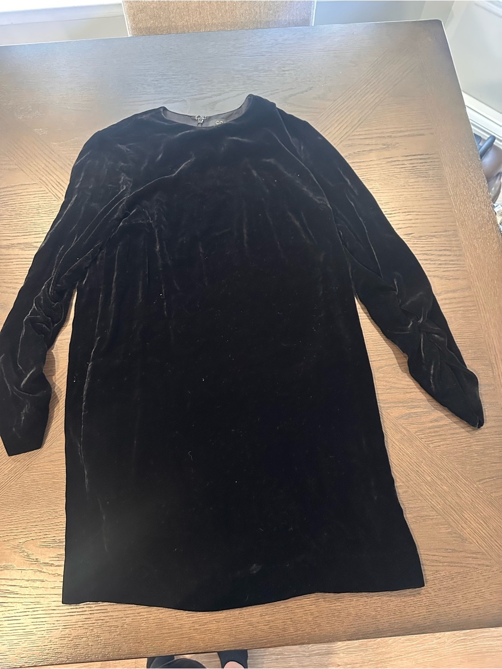 COS Black Crewneck Shift Dress